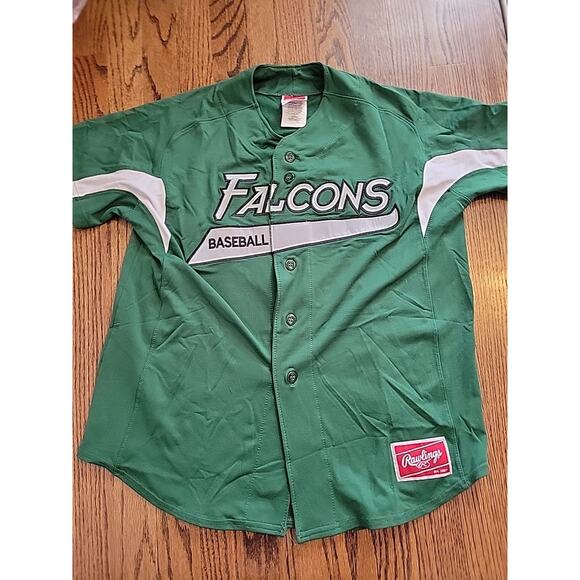 Rawlings YOUTH Falcons Short Sleeve Jersey Size XL Baseball Boys - Picture 1 of 8